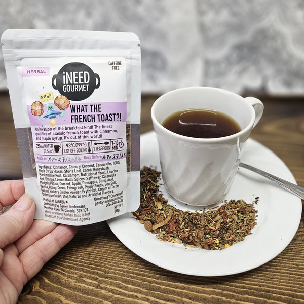 French Toast Gourmet Herbal Tea: Cinnamon and Maple Syrup Loose Leaf Blend