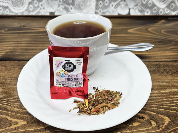 French Toast Gourmet Herbal Tea: Cinnamon and Maple Syrup Loose Leaf Blend