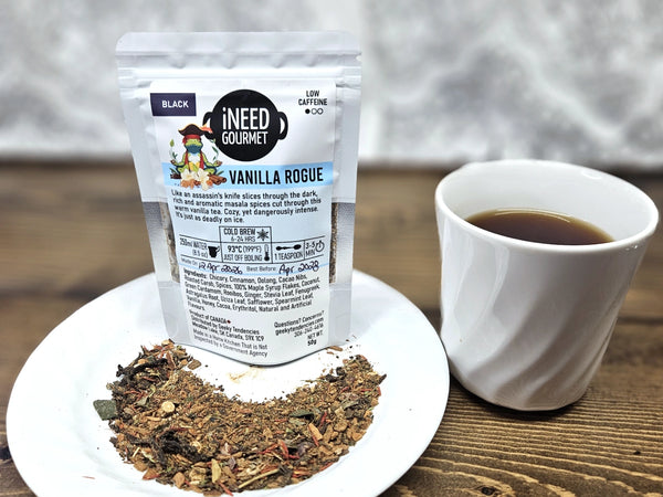 Vanilla Rogue Gourmet Oolong Tea: Chai Spice Loose Leaf Blend