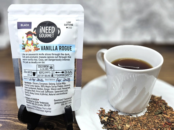 Vanilla Rogue Gourmet Oolong Tea: Chai Spice Loose Leaf Blend