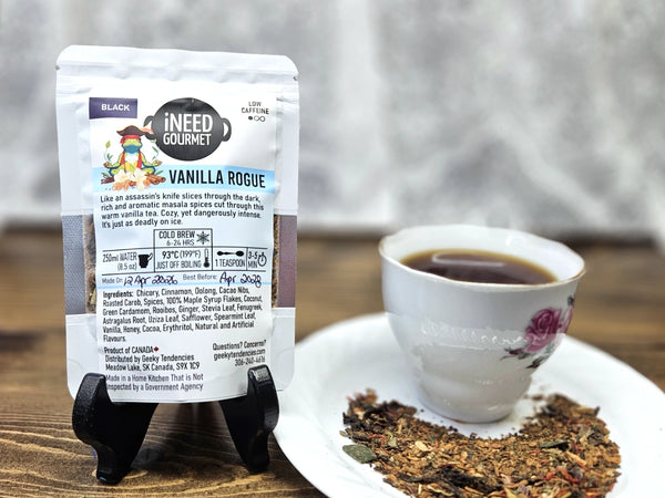Vanilla Rogue Gourmet Oolong Tea: Chai Spice Loose Leaf Blend