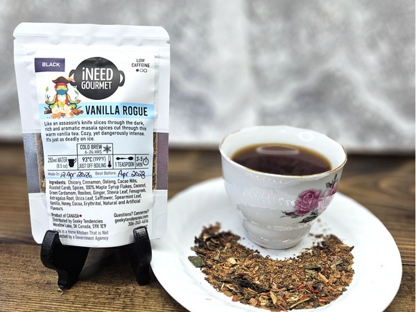 Vanilla Rogue Gourmet Oolong Tea: Chai Spice Loose Leaf Blend