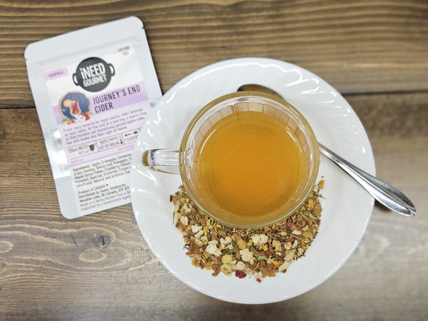 Journey's End Cider Gourmet Herbal Tea: Apple Cider Loose Leaf Blend