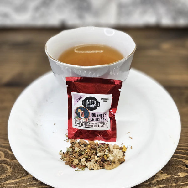 Journey's End Cider Gourmet Herbal Tea: Apple Cider Loose Leaf Blend