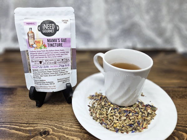 Mama's Gut Tincture: Herbal loose leaf tea Blend
