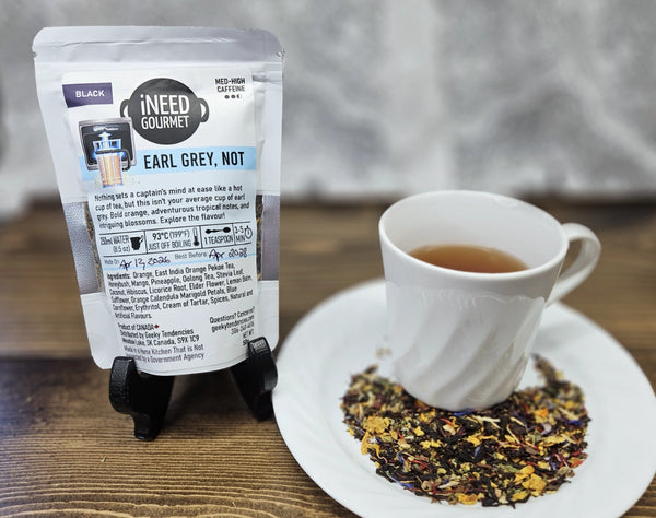 Earl Grey, Not - Gourmet Black Tea: Lady Grey/Earl Grey Style Loose Leaf Blend