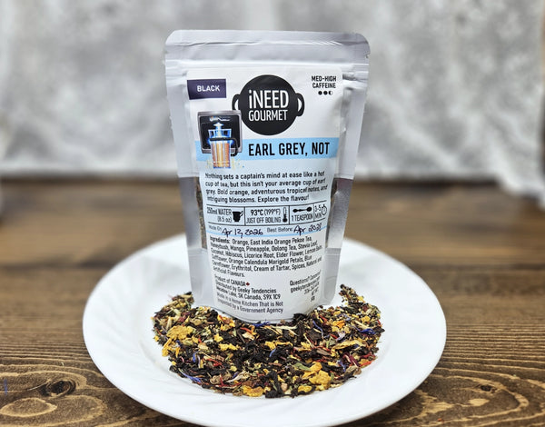 Earl Grey, Not - Gourmet Black Tea: Lady Grey/Earl Grey Style Loose Leaf Blend