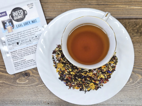Earl Grey, Not - Gourmet Black Tea: Lady Grey/Earl Grey Style Loose Leaf Blend