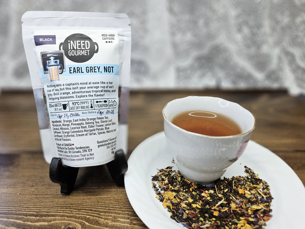 Earl Grey, Not - Gourmet Black Tea: Lady Grey/Earl Grey Style Loose Leaf Blend