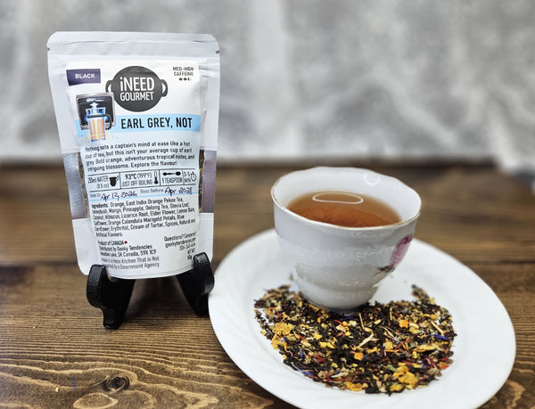 Earl Grey, Not - Gourmet Black Tea: Lady Grey/Earl Grey Style Loose Leaf Blend