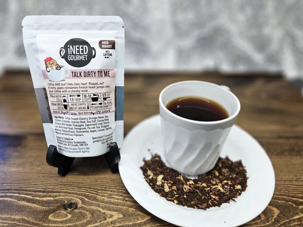 Gourmet Coffee & Tea Blend: Talk Dirty To Me - French Toast Black Tea Loose Leaf Blend