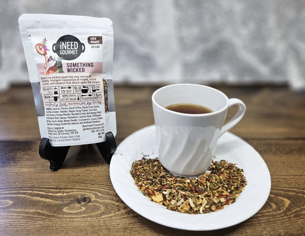 Something Wicked Herbal Tea: Maple Coconut Decaf Coffee Blend (Loose Leaf)