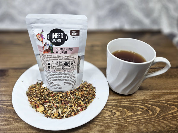 Something Wicked Herbal Tea: Maple Coconut Decaf Coffee Blend (Loose Leaf)