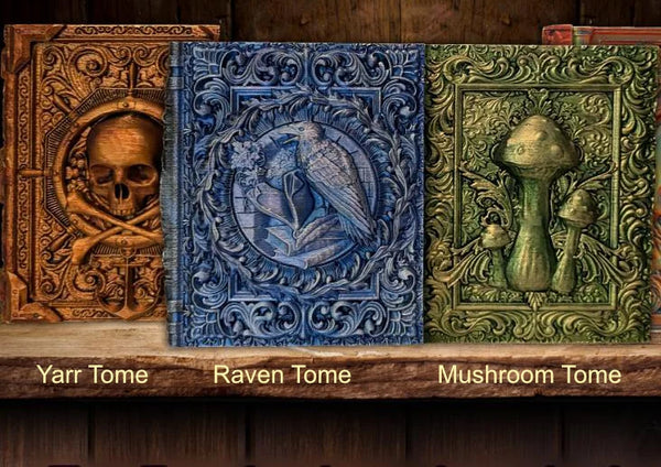 Secret Tome Book Box – Hidden Storage for Cards, Dice & More - Whimsical Magical Fantasy Decor