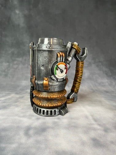 The Gadgeteer - Hand Painted - Can Holder Mug