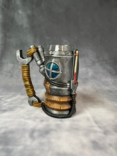 The Gadgeteer - Hand Painted - Can Holder Mug