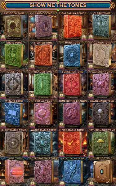Secret Tome Book Box – Hidden Storage for Cards, Dice & More - Whimsical Magical Fantasy Decor