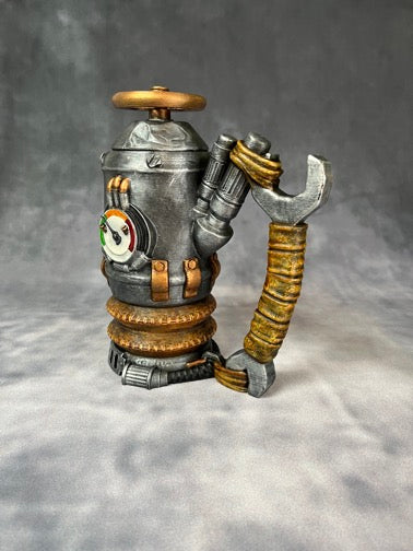 The Gadgeteer - Hand Painted - Can Holder Mug