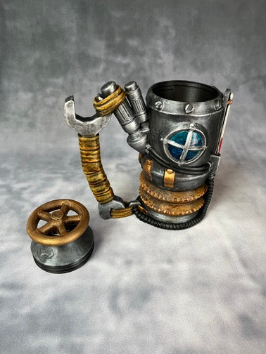 The Gadgeteer - Hand Painted - Can Holder Mug