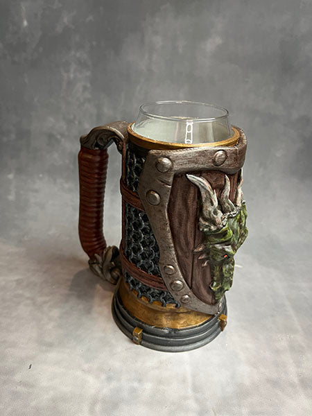 Fighter - Custom Hand Painted - Mythic Can Holder Mug