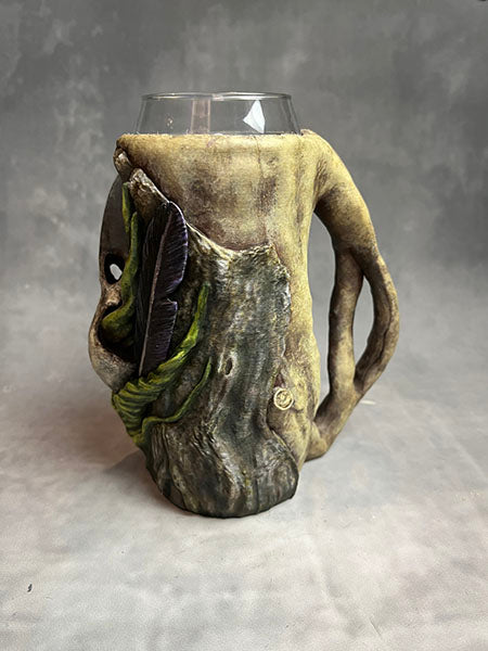 Druid - Custom Hand Painted - Mythic Can Holder Mug