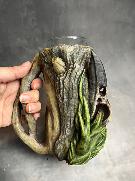 Druid - Custom Hand Painted - Mythic Can Holder Mug