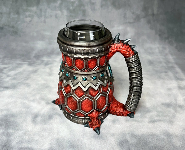 Dragon Blooded/Dragonborn Hand Painted Can Holder Mug