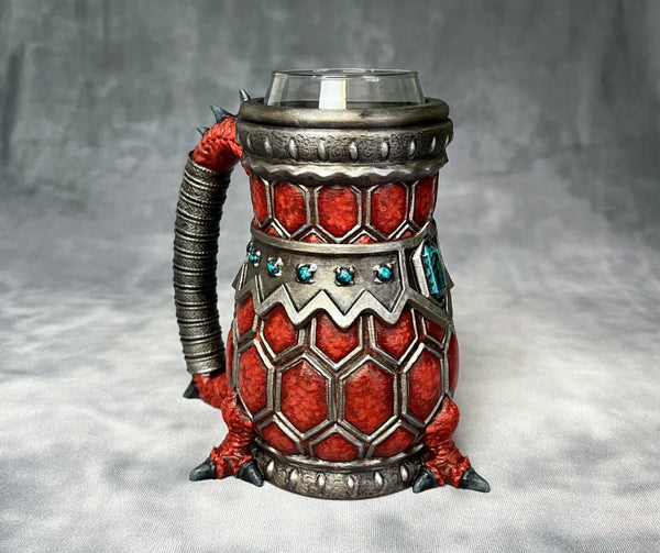 Dragon Blooded/Dragonborn Hand Painted Can Holder Mug