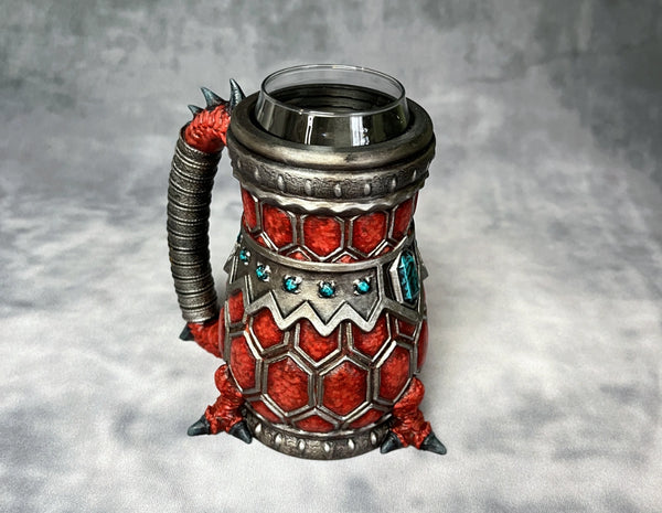 Dragon Blooded/Dragonborn Hand Painted Can Holder Mug
