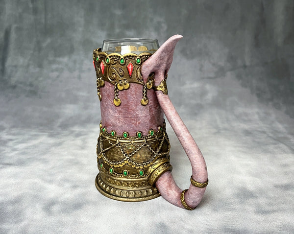 Tiefling - Hand Painted Can Holder Mug