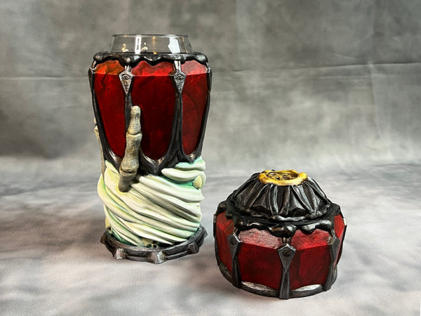 Lich - Hand Painted Can Holder Mug