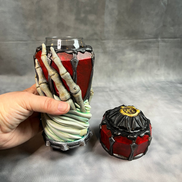 Lich - Hand Painted Can Holder Mug
