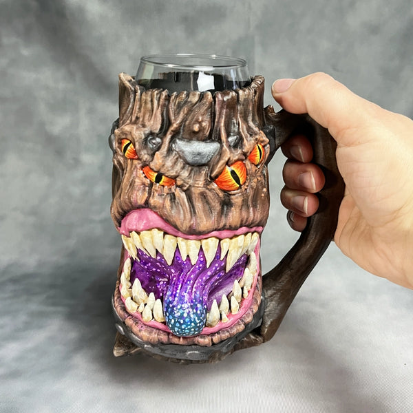 Mimic - Hand Painted Mythic Can Holder Mug
