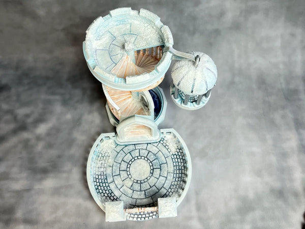 Winter Palace - Staircase Dice Tower - Hand-painted