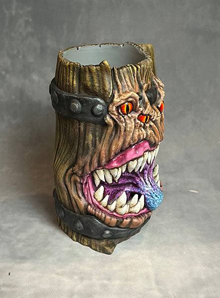 Mimic - Custom Hand Painted -  Mythic Can Holder Mug