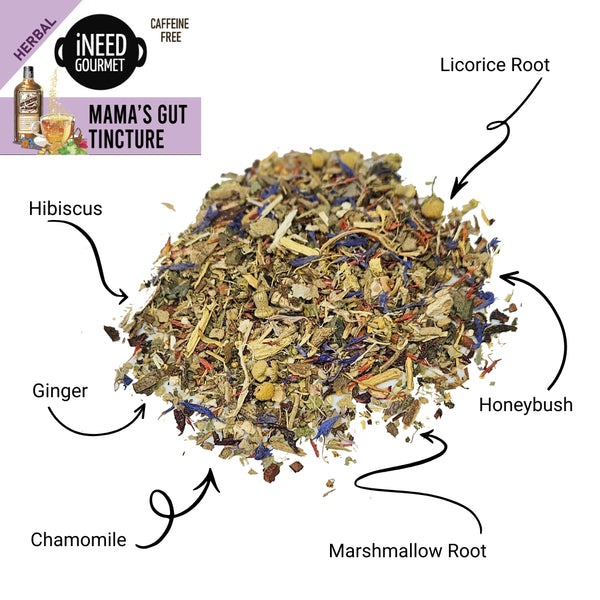 Mama's Gut Tincture: Herbal loose leaf tea Blend
