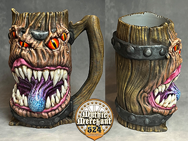 Mimic - Custom Hand Painted -  Mythic Can Holder Mug