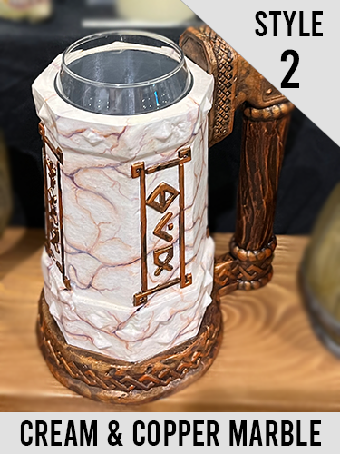 Dwarven - Custom Hand Painted - Mythic Can Holder Mug