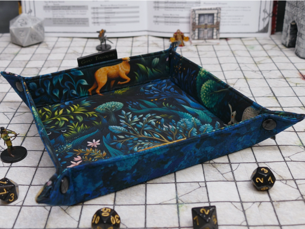 Enchanted Forest Druid Dice Tray