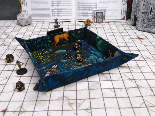 Enchanted Forest Druid Dice Tray