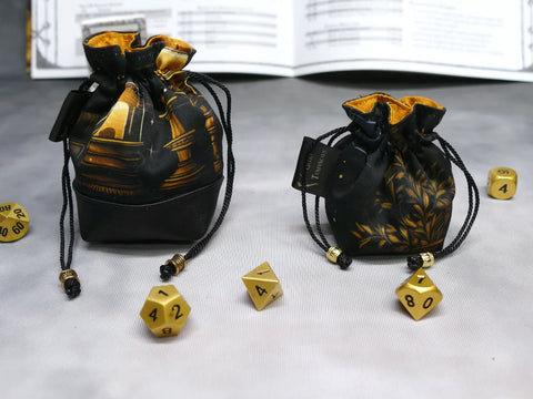 Night Library Mini Dice Bags (2 sizes)