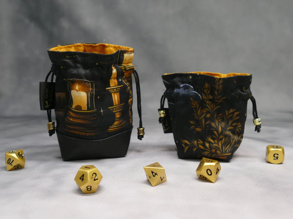 Night Library Mini Dice Bags (2 sizes)
