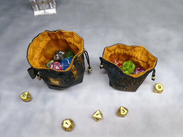 Night Library Mini Dice Bags (2 sizes)