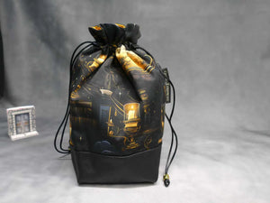 Night Library Dice Bag with Built-in organizer