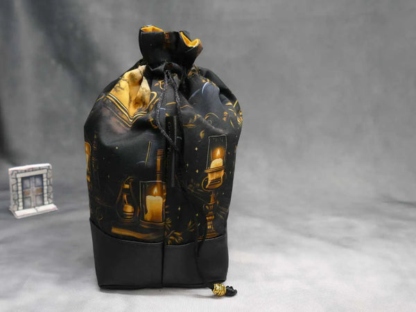 Night Library Dice Bag with Built-in organizer