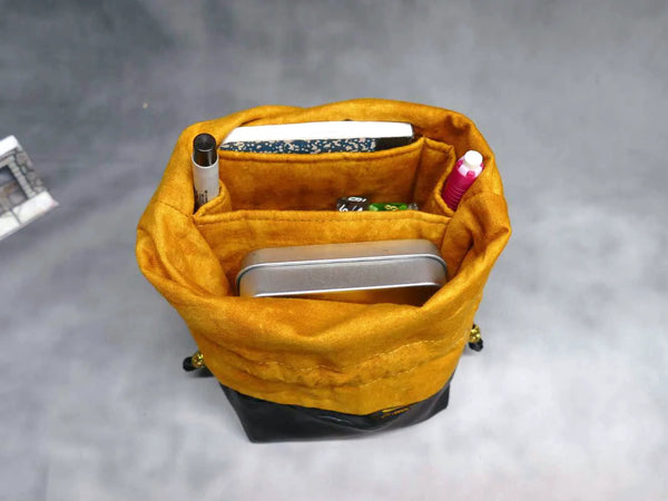 Night Library Dice Bag with Built-in organizer