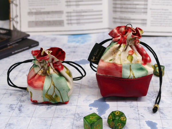 Cherry Mini Dice Bags (2 sizes)