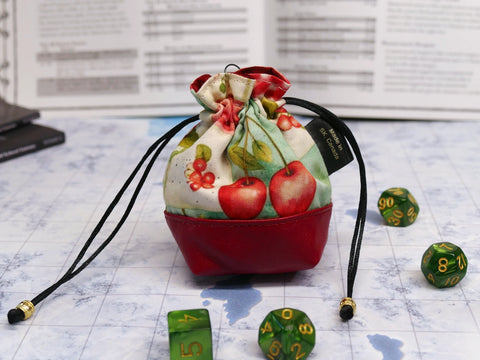 Cherry Mini Dice Bags (2 sizes)