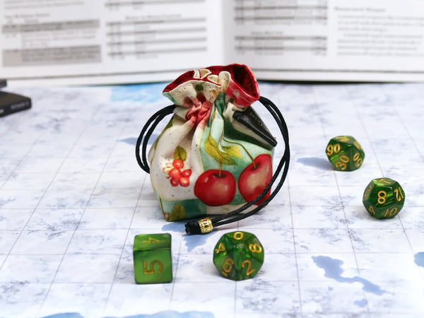 Cherry Mini Dice Bags (2 sizes)