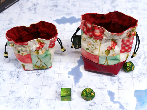 Cherry Mini Dice Bags (2 sizes)